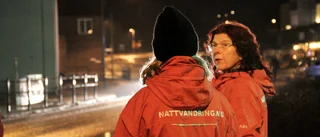 Nattvandrarna vill se fler vuxna på gatorna