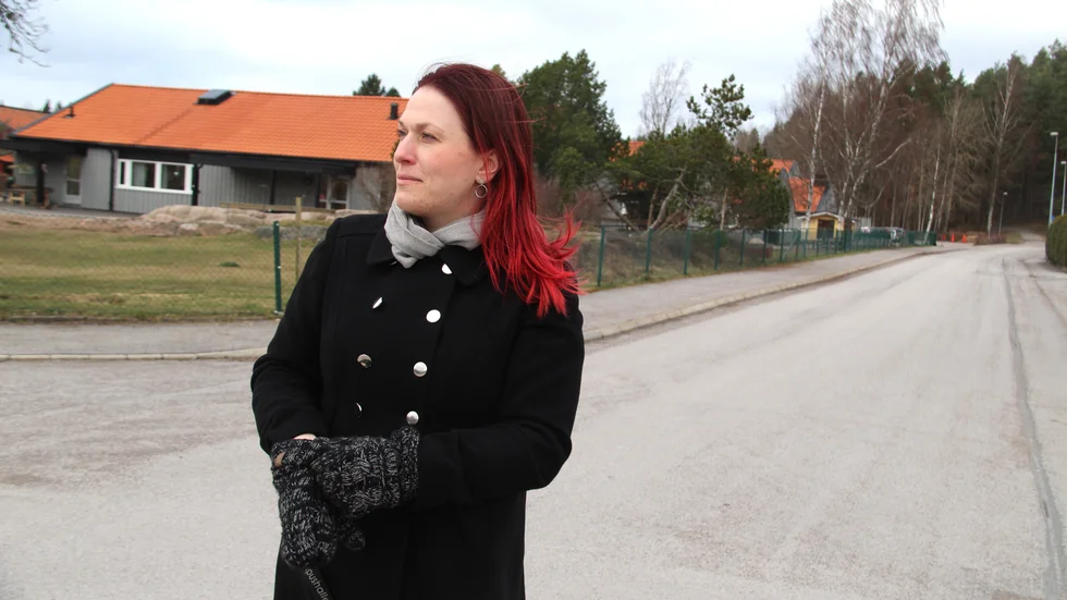 "Gör åtgärder för att göra gatorna säkrare", förklarar studentmedarbetaren Sanna Pyhäsalmi som ligger bakom förslagen på trafikåtgärder vid Bäckskolan.