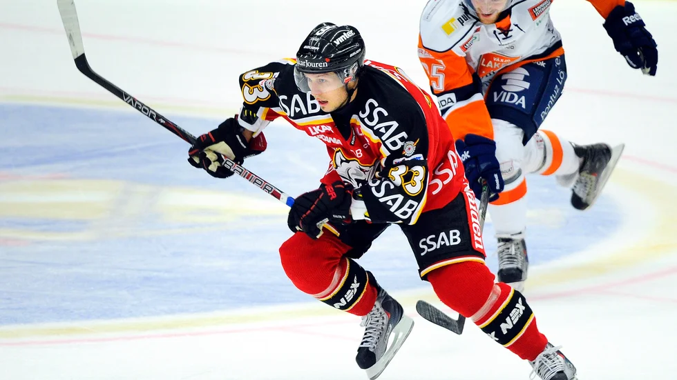 Elias Fälth gjorde två säsonger i Luleå Hockey. 
