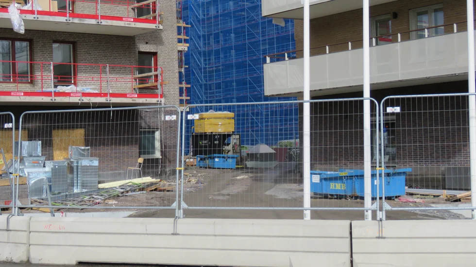 Det byggs fortfarande många nya bostäder i Uppsala, men utbudet minskar stadigt.
