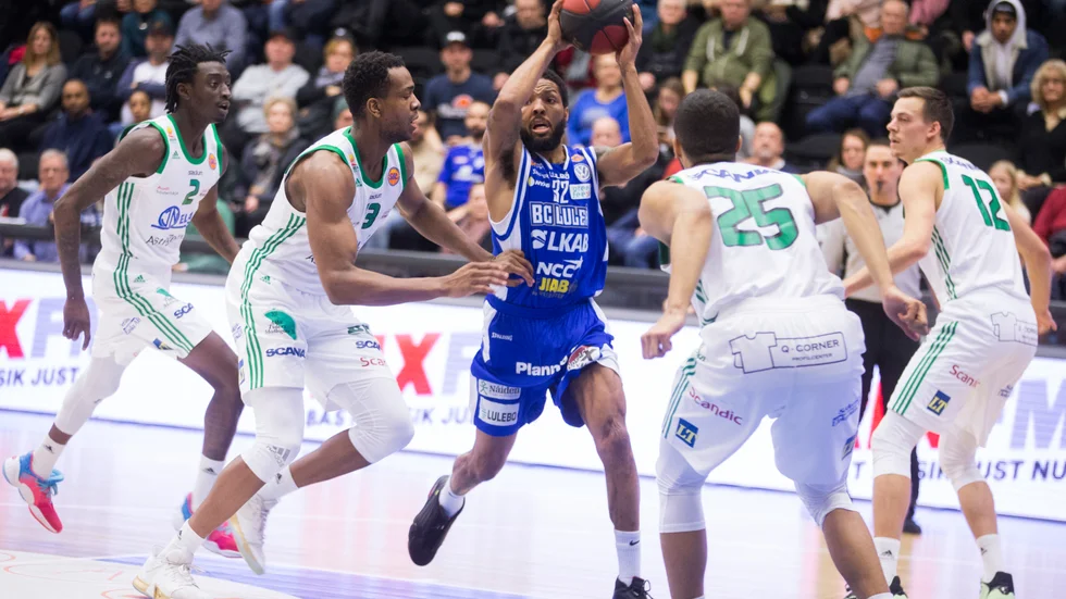 Brandon Rozzell var en av matchhjältarna i segern mot Södertälje.