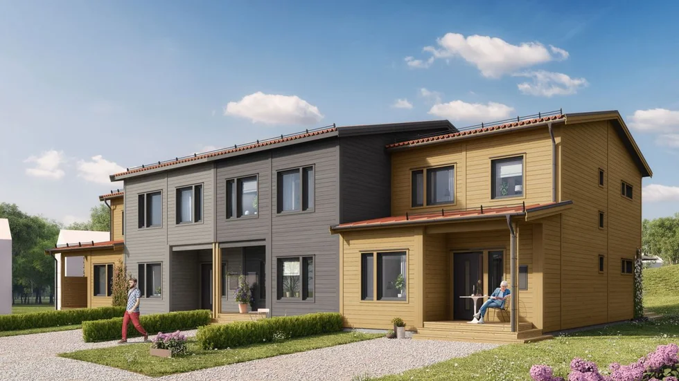 I villaområdet Västra Nor, söder om centrala Knivsta bygger företaget OBOR 24 nya par- och radhus i bostadsrättsform. Säljstart sker i januari i år och inflyttning är beräknad till 2021.