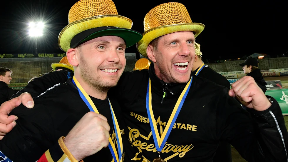 Lagkaptenen och lagledaren. Tillsammans har Michael Jepsen Jensen och Jerker Eriksson lett sitt Smederna till tre raka SM-guld. Frågan är om duon blir kvar i mästarklubben från Eskilstuna.