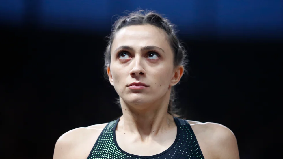 Marija Lasitskene drömmer om att delta på OS. Arkivbild.