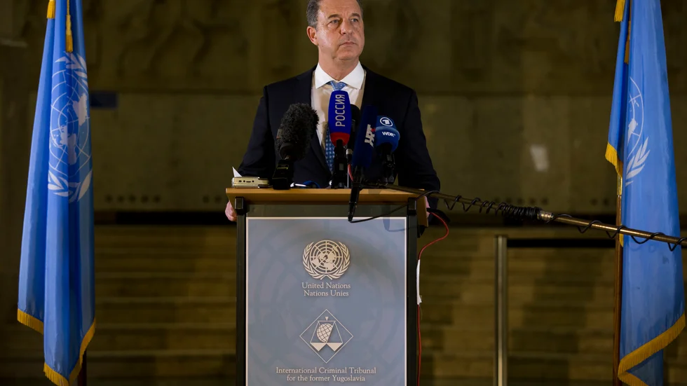 FN-åklagaren Serge Brammertz hyllar gripandet i Frankrike av den misstänkte folkmordsförbrytaren Félicien Kabuga. Arkivbild.