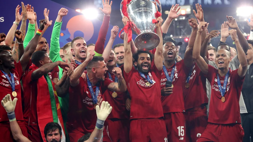 Liverpool vann Champions League i våras. Från och med hösten 2021 visas matcherna i TV4 och C More. Arkivbild.