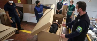 Colombianska sjukhussängar blir likkistor