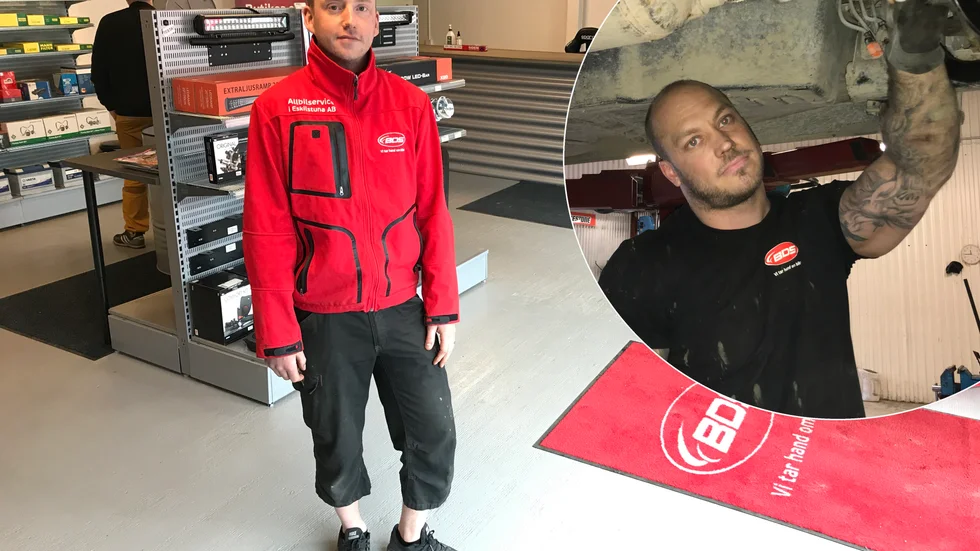 Delägarna Robert Andersson och Marcus Andersén.