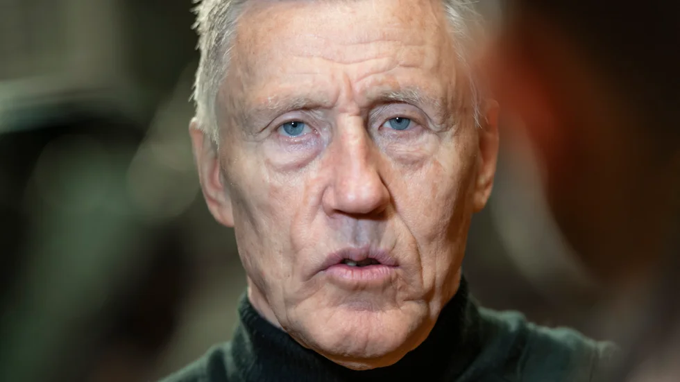 Börje Salming fick sjukhusvård för andningsbesvär. Arkivbild.