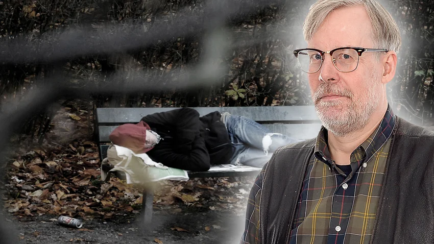 Det är svårt att isolera sig i 14 dagar om man sover på en parkbänk.