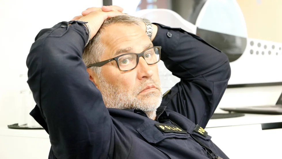 Bo Hedlund, kommunpolis i Piteå.