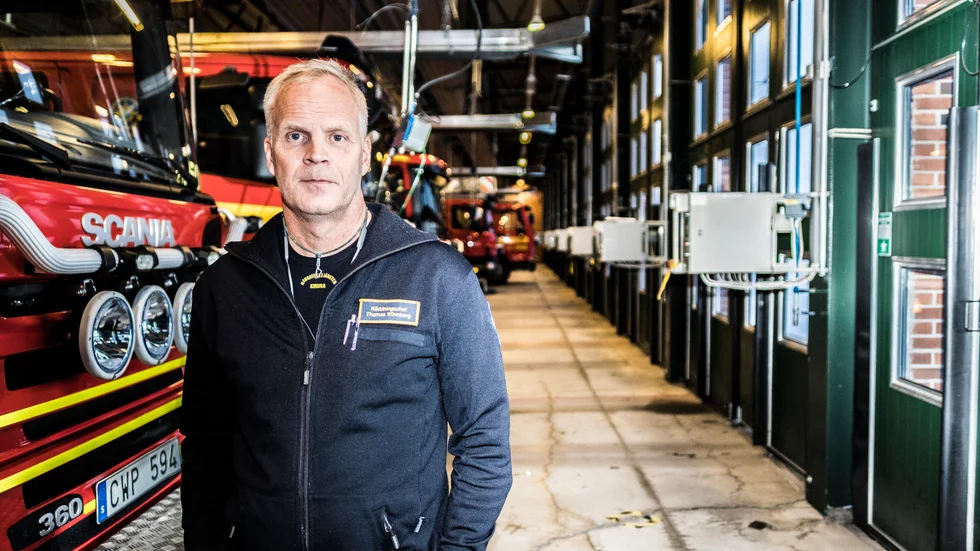 "Det är precis som det här det pratas om nu att man ska ha mat hemma för att klara sig en vecka själv och så vidare", säger Thomas Winnberg.