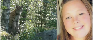 Fick oväntat möte med lodjur i Uppland