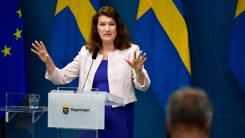 Utrikesminister Ann Linde (S). Arkiv