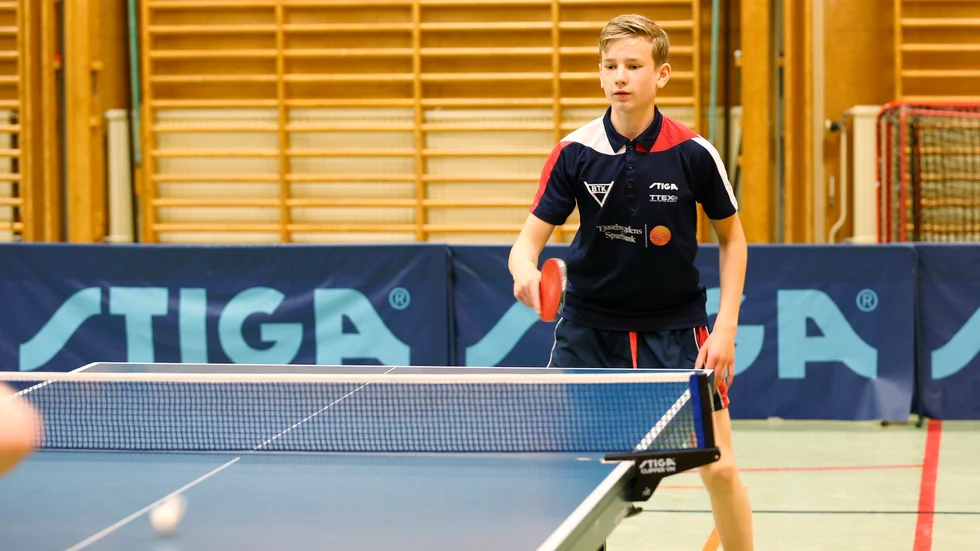 VBTK:s Vilhelm Fagerudd är född 2005 och var med bland talangerna på träningslägret i Västervik.