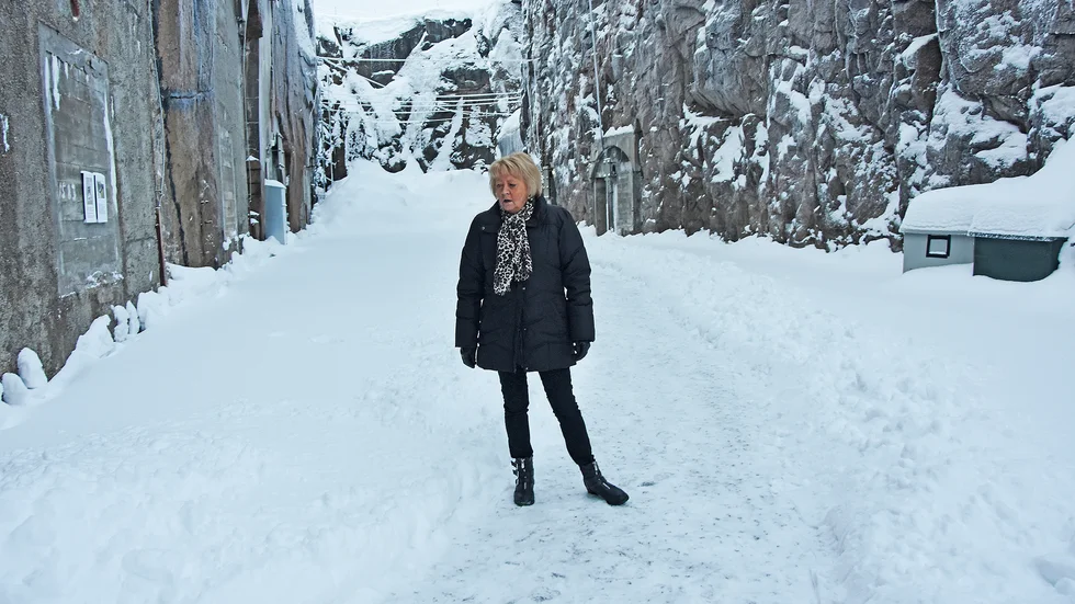 Sally Sundbom har drivit verksamheten vid Rödbergsfortet sista åren.