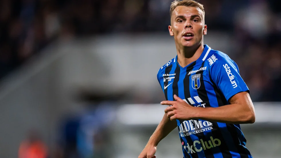 Elias Andersson under förra säsongen. 