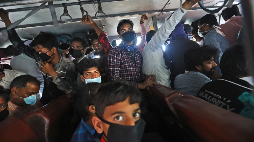 Indien har omkring 1,8 miljoner hemlösa, och en stor andel av landets befolkning lever i fattigdom. Arkivbild