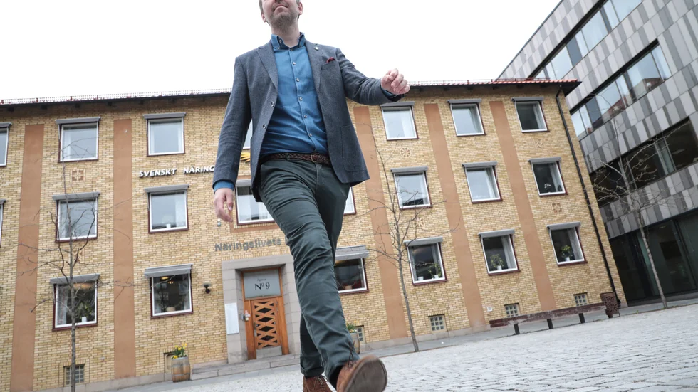 Som slöseriombudsman granskade han hur det offentliga hanterade skattepengar. Nu ska Johan Gustafsson stötta det östgötska näringslivet.