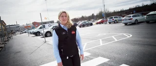Ny parkeringsplats där ICA Trossen stod