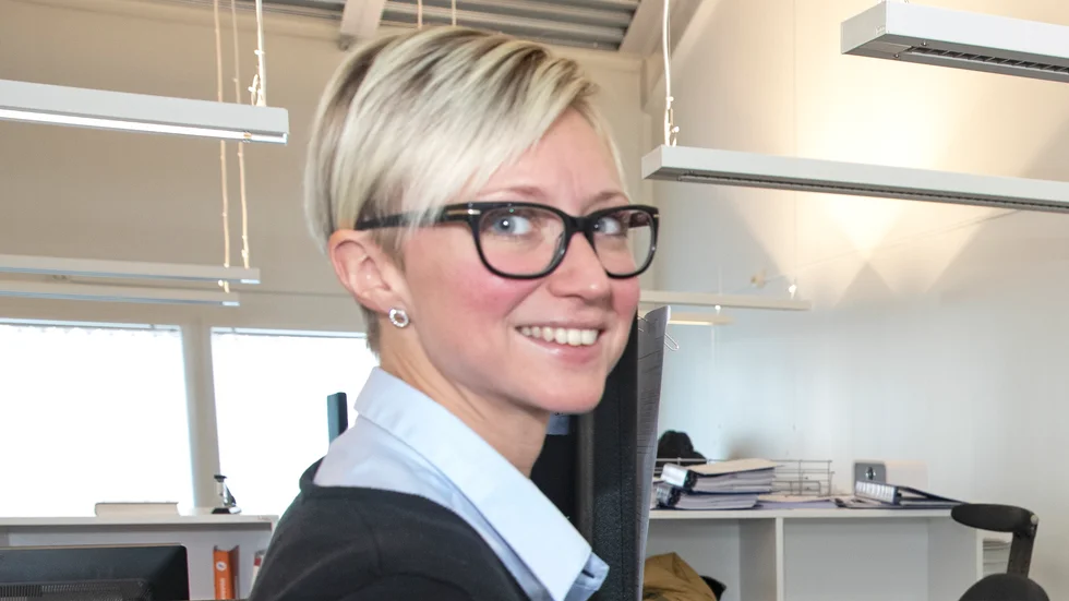 Sofia Lundborg byter plats med Andreas Cervin i styrelsen för KSK:s fotboll och tar över som ordförande.