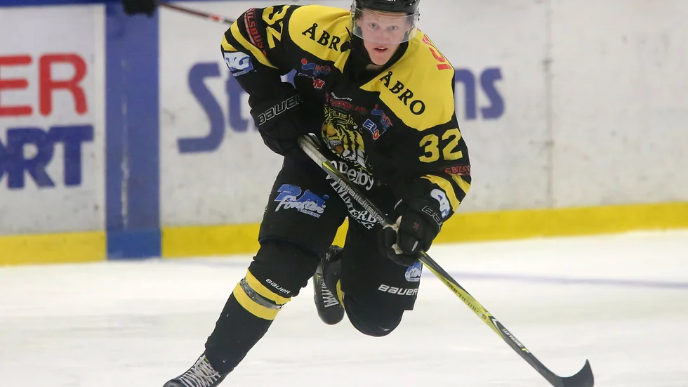 Alexander Andersson har spelat i Vimmerby och lämnar nu Halmstad för spel i Teg.