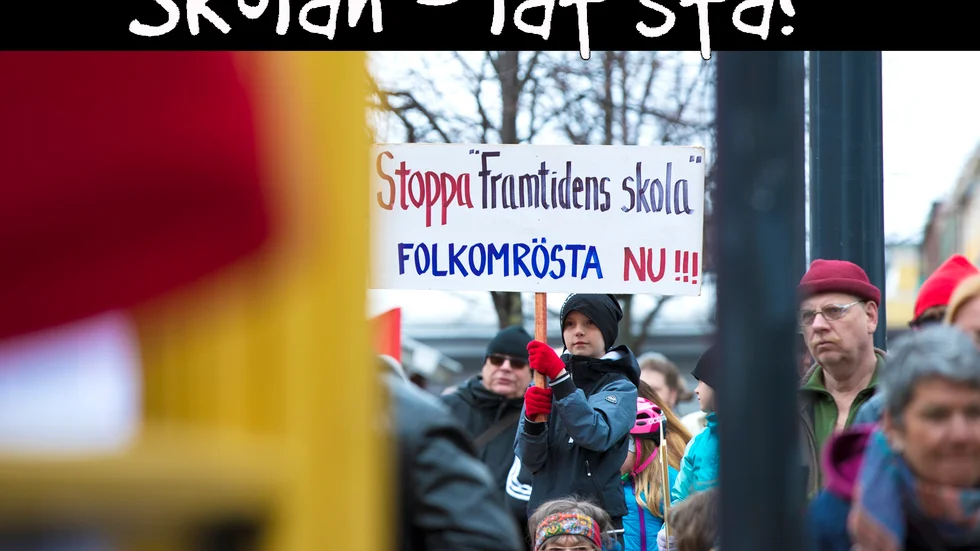 21 april 2020. Upprörda känslor om framtidens skola i Luleå.
