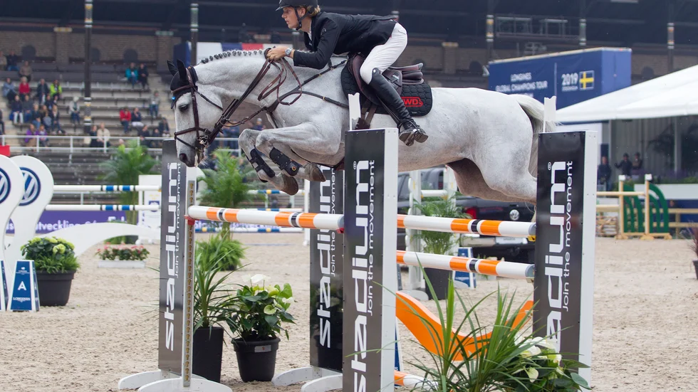 På Chamie RTG var Hugo Wihlmark ofta topptippad. Det är han inte när han nu rider Sweden international horse show på Fiorentina.