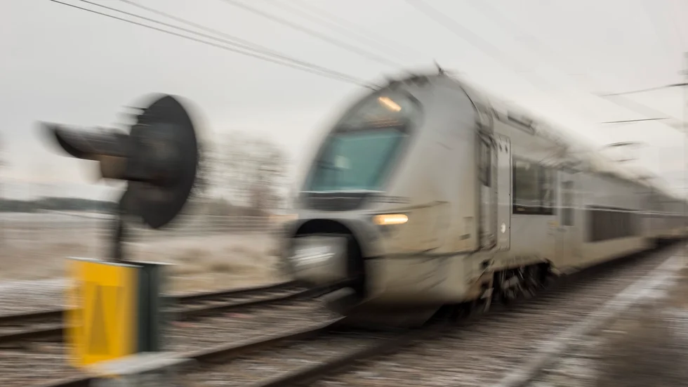 Det är just nu stopp i tågtrafiken mellan Nyköping och Vagnhärad. 