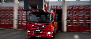 Brand bröt ut i sportbar      