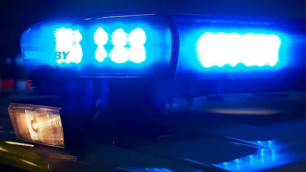 Polisen sökte efter gärningsmannen på lördagskvällen - utan resultat.
