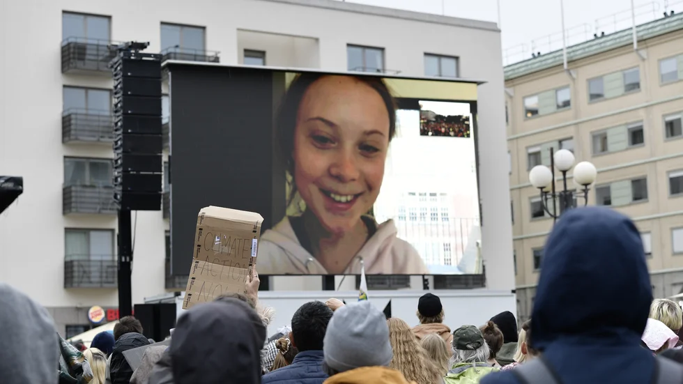 Vid globala klimatstrejken i september deltog Greta Thunberg i Stockholm via videolänk från New York. Hon kommer inte till Eskilstuna på fredag, men Klimatklubben hoppas på ett välfyllt Fristadstorg.