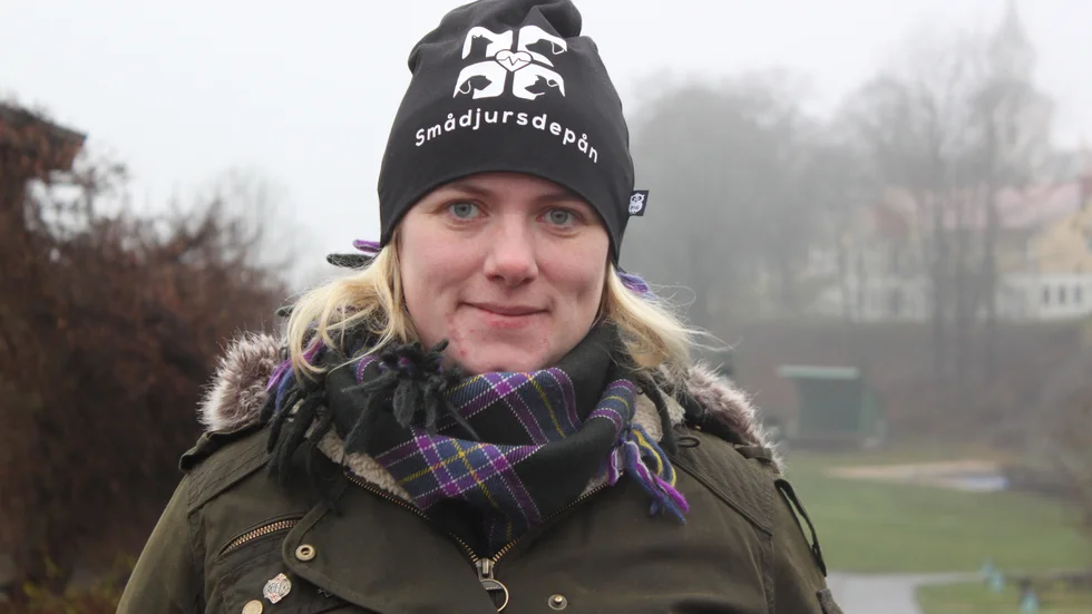 "Jag brinner för det medicinska, att laga det som är trasigt", säger veterinär Sofia Nälgård, som nu också är företagare.