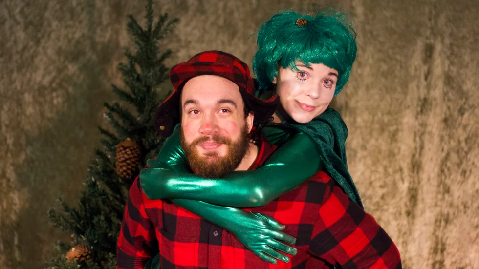 Amanda Gordon och Jakob Granqvist spelar i "Bu! Vem är du?".