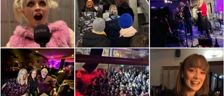 Allt från lördagskvällen i Luleå – vimmel, artister och fest