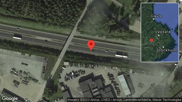 Singelolycka på E18
