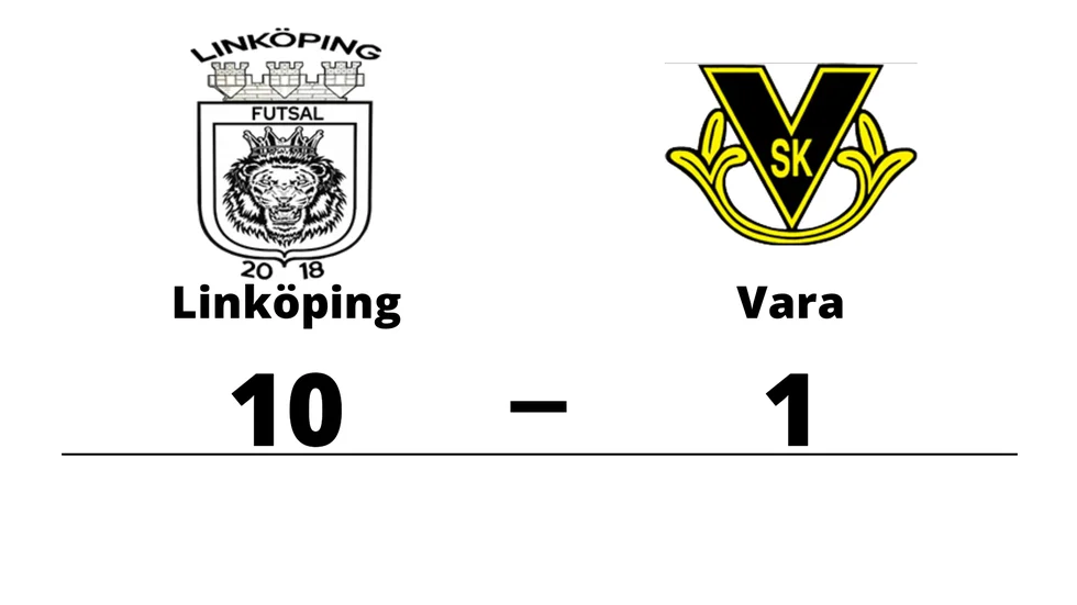 Linköping Futsal SK vann mot Vara SK