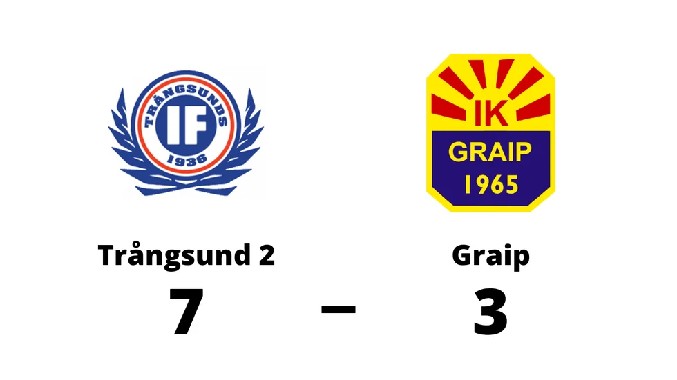 Trångsunds IF 2 vann mot IK Graip
