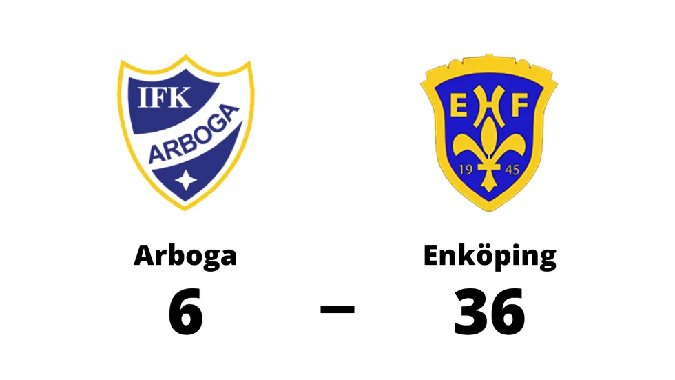 IFK Arboga HK förlorade mot Enköpings HS