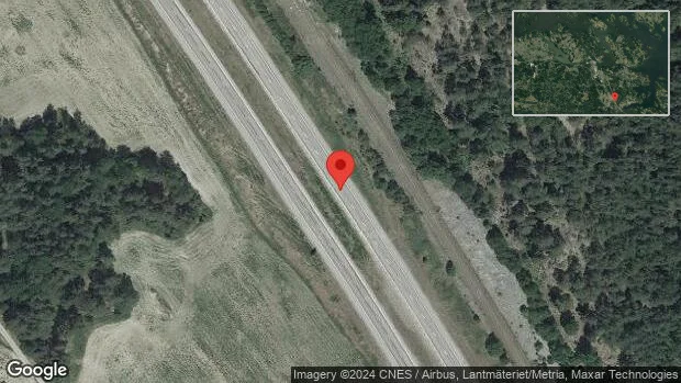 Stopp på E20 på grund av en lastbilsolycka