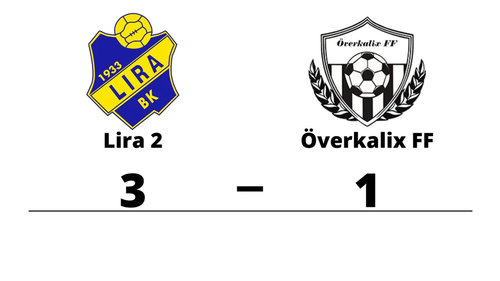 Lira BK 2 vann mot Överkalix FF