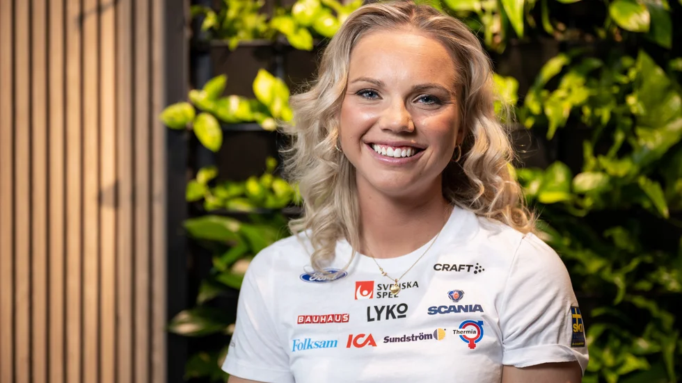 Emma Ribom vann fredagens sprint i Alliansloppet på rullskidor.