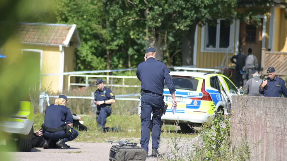 Polisinsats i Vikingstad efter misstänkt mordförsök