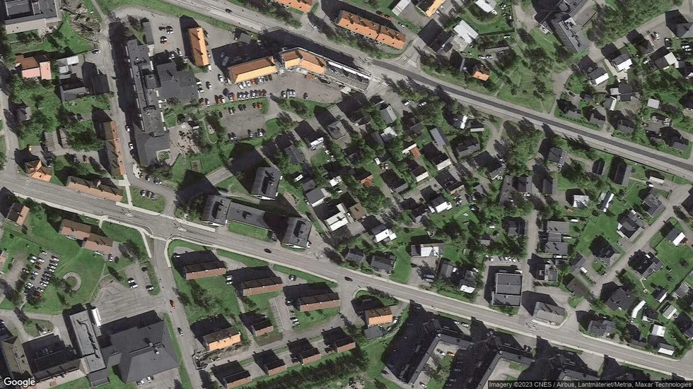 Området kring Vintergatan 3B