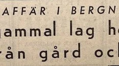 Piteå-Tidningen 21 december 1948.