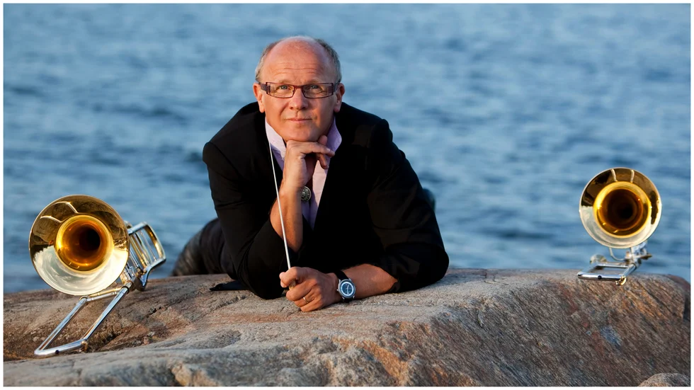 Christian Lindberg är en världskänd trombonist och kompositör – och en av initiativtagarna till Öregrunds musikfestival den 28–30 juli.