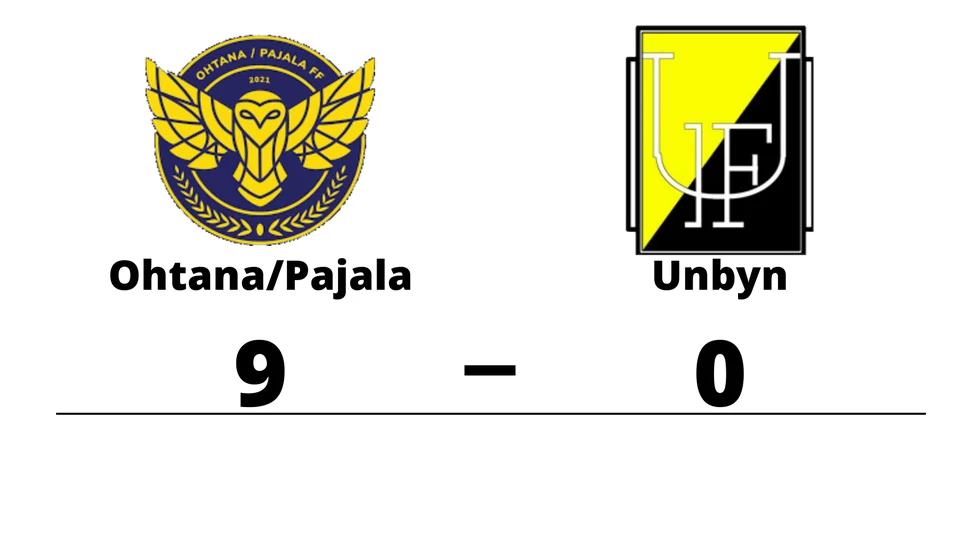 Ohtana/Pajala FF vann mot Unbyns IF