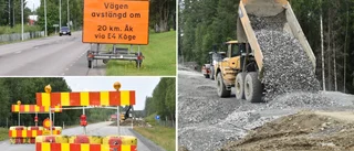 Brobytet på vägen till Boliden, så ser det ut på platsen
