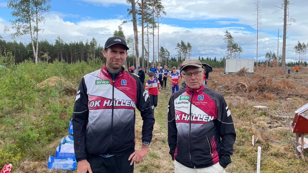 Tommy Söderberg banläggare och Rolf Karlsson är båda nöjda med vädret som de haft under tävlingarna. "SMHI skrämde oss i början men det har knappt regnat alls" säger Rolf Karlsson. 