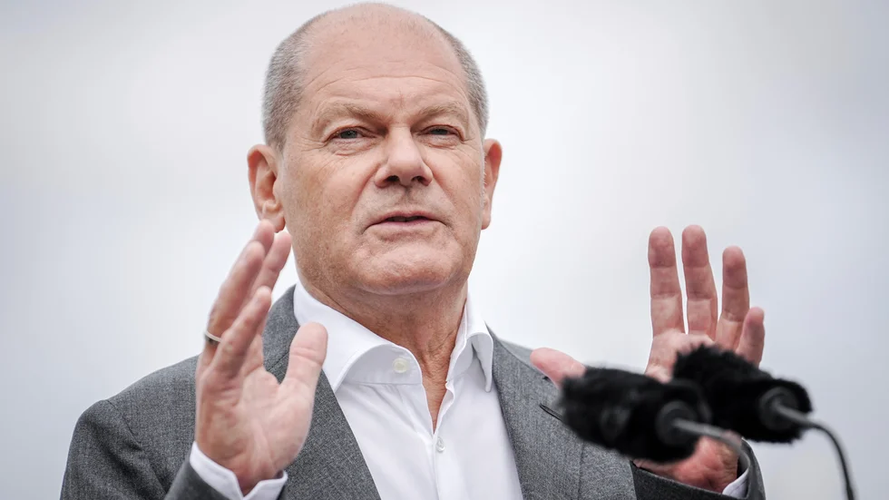 Tysklands förbundskansler Olaf Scholz. Arkivbild.